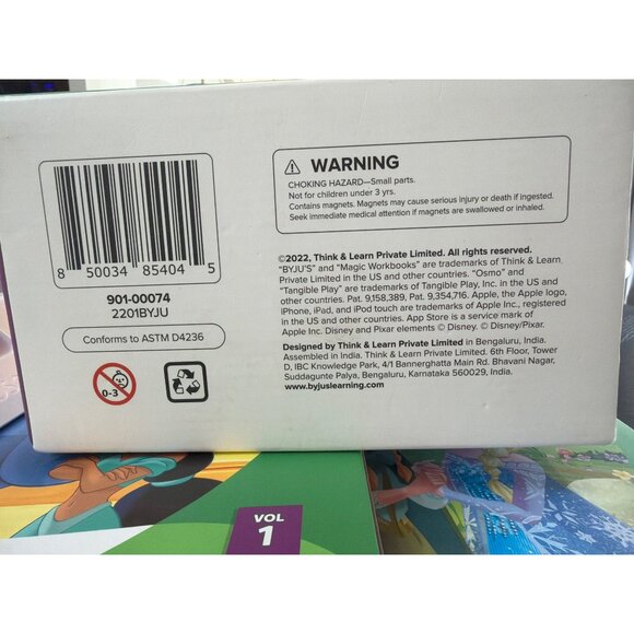 BYJUS Disney Learning Kit Grade 1 Intro Edition With Osmo Base & Magic Workbooks - Picture 2 of 6